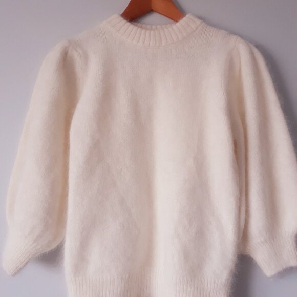 Anine Bing Angora Crewneck Sweater XS - Picture 2 of 9
